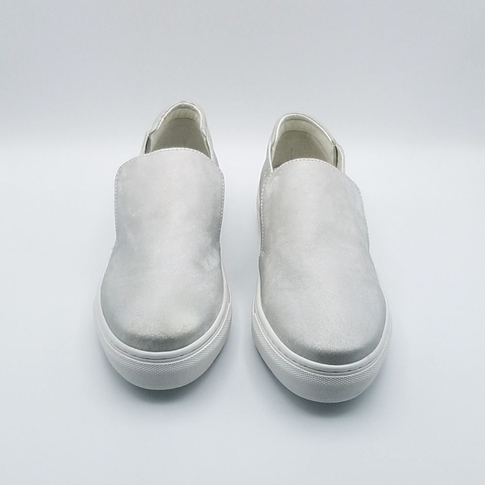 J/Slides Perrie Slip On Shoes  Silver Size 8.5 - Picture 11 of 14